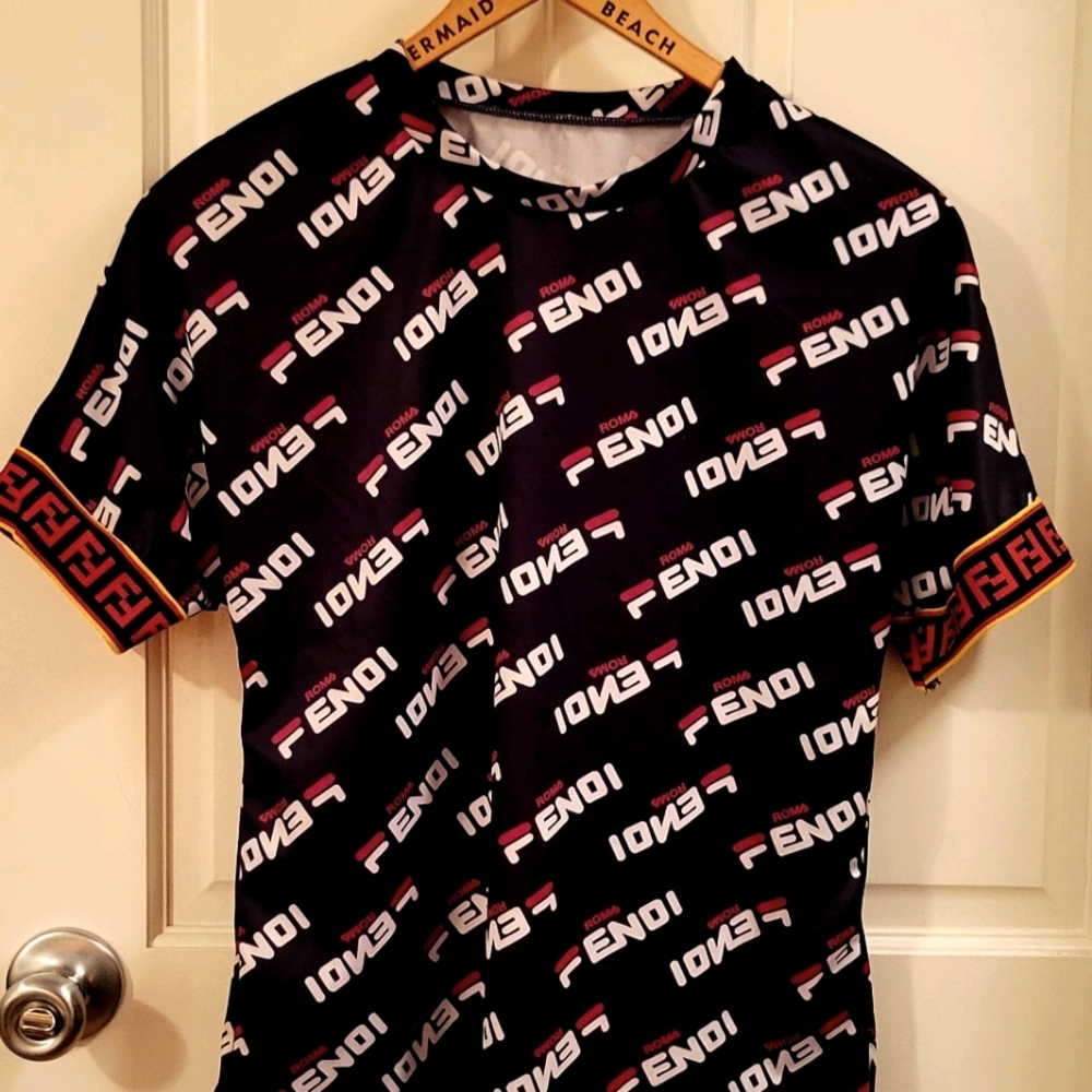 Top and skirt set Fendi branding